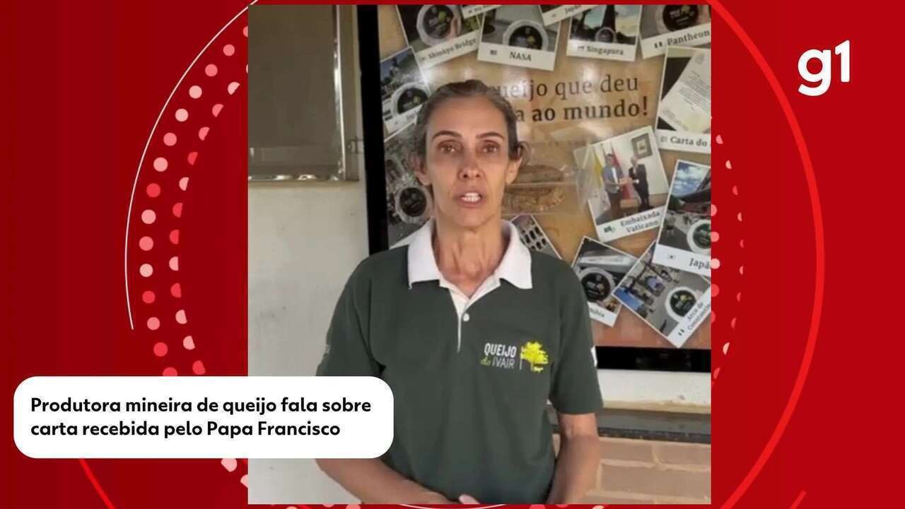'É uma perda muito grande', lamenta produtora mineira de queijo que recebeu carta do papa Francisco