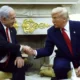 Ao lado de Trump nos EUA, Netanyahu fala em liberdade para palestinos em Gaza