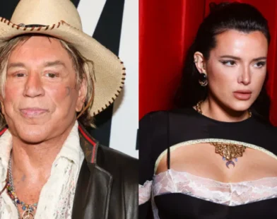 Bella Thorne acusa Mickey Rourke de assédio no set de gravações