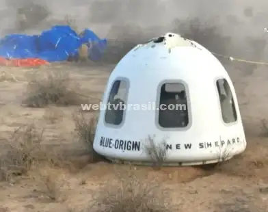 Blue Origin completa com sucesso a primeira missão 100% feminina