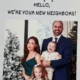 Esposa de Eduardo Bolsonaro apresenta família a "novos vizinhos" nos EUA
