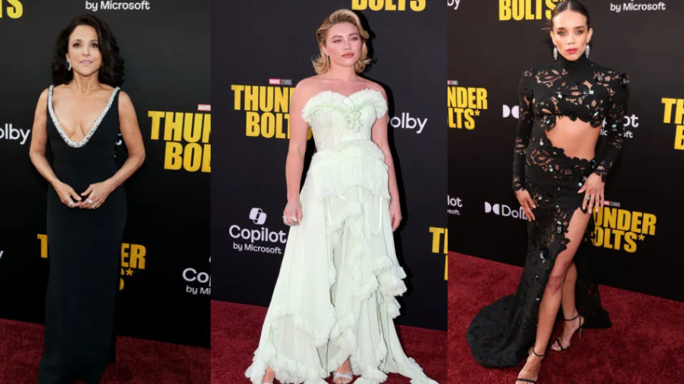 Estreia de Thunderbolts reúne estrelas e looks ousados em LA; veja