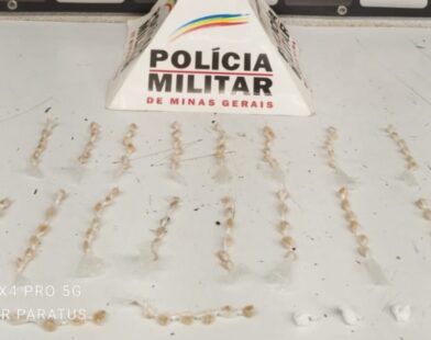 Homem com tornozeleira eletrônica é preso com mais de 100 pedras de crack em Divinópolis