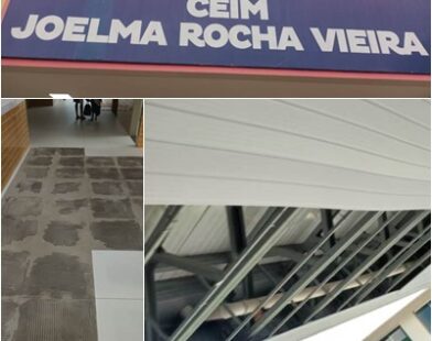 Pais denunciam problemas estruturais no CEIM Joelma Rocha Vieira, em Bebedouro - Linhares-ES
