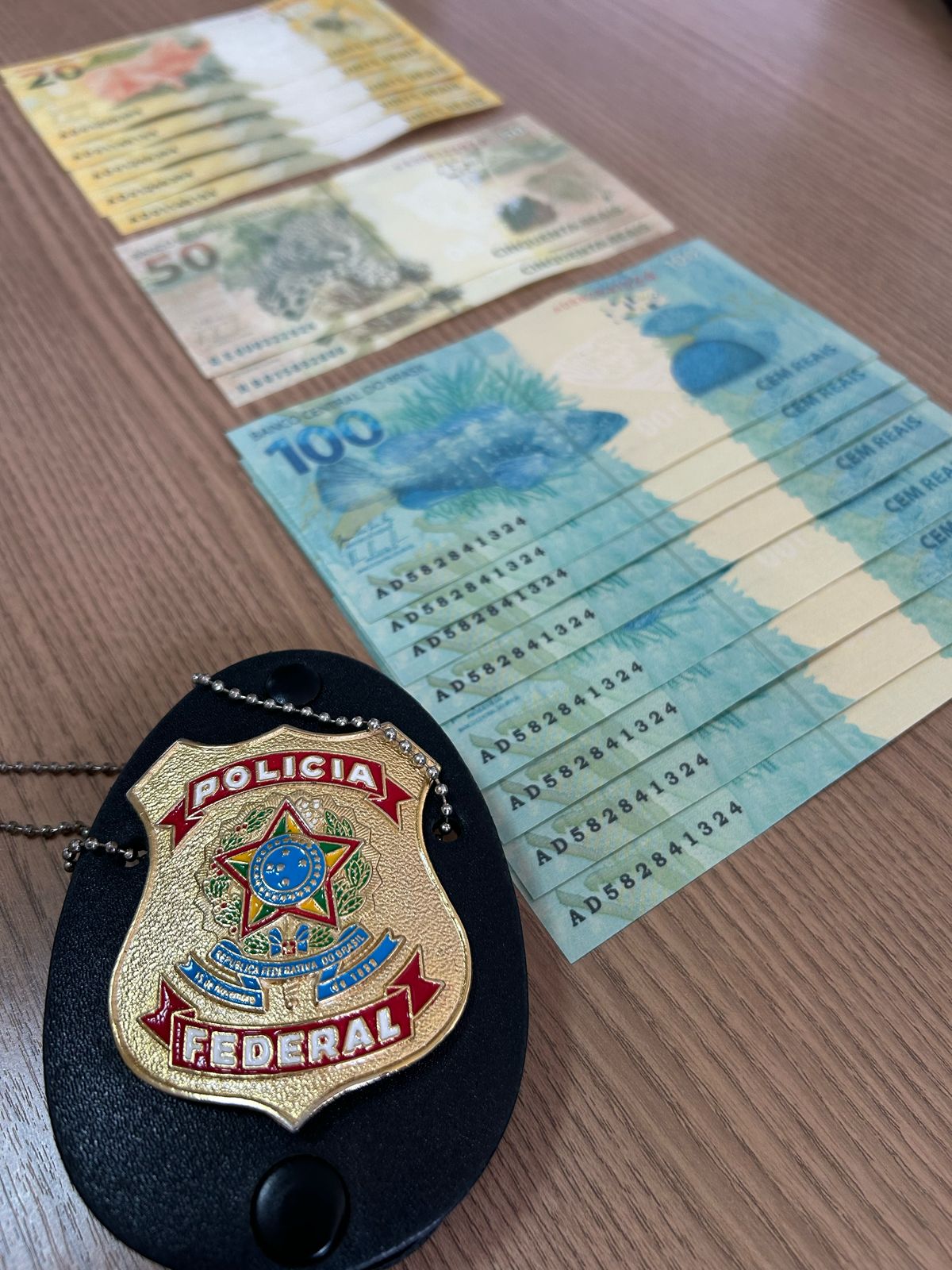 Rapaz é preso pela PF após receber 15 notas falsas pelos Correios, em Francisco Sá