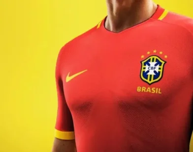 Seleção brasileira terá uniforme reserva vermelho em 2026, diz site