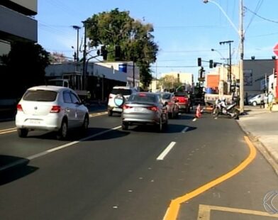 Trânsito é alterado na Avenida Nelson Freire, em Uberaba, para implantação de BRT/Vetor | Triângulo Mineiro