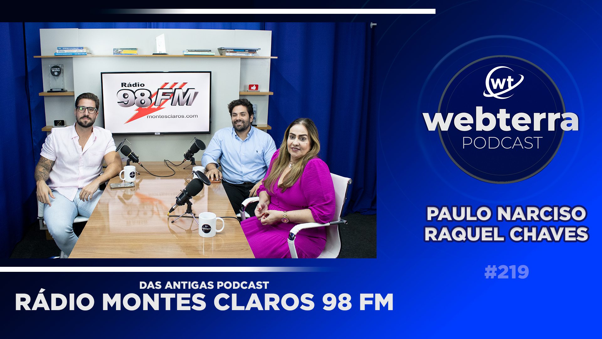 44 anos: Paulinho Narciso e Raquel Chaves contam história da Rádio Montes Claros 98 FM
