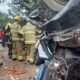 Acidente entre carro e caminhão deixa três feridos na MG-050, em Formiga | Centro-Oeste