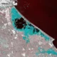 Áreas inundadas em Valência são captadas por satélite; veja a imagem