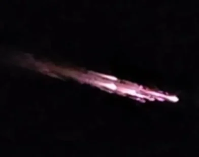 Bola de fogo cruzando o céu do Brasil possivelmente era foguete da SpaceX