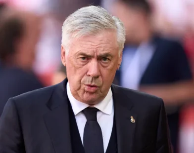 Carlo Ancelotti 'confirma' nome do novo treinador do Real Madrid