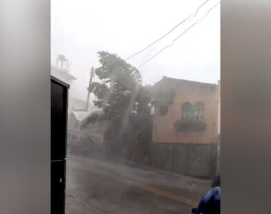 Chuva forte com ventania provoca estragos e mobiliza bombeiros em diversos pontos de Divinópolis | Centro-Oeste