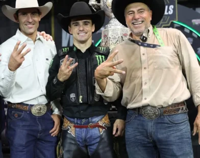 Conheça os únicos três tricampeões mundiais da PBR, lendas brasileiras dos 8 segundos