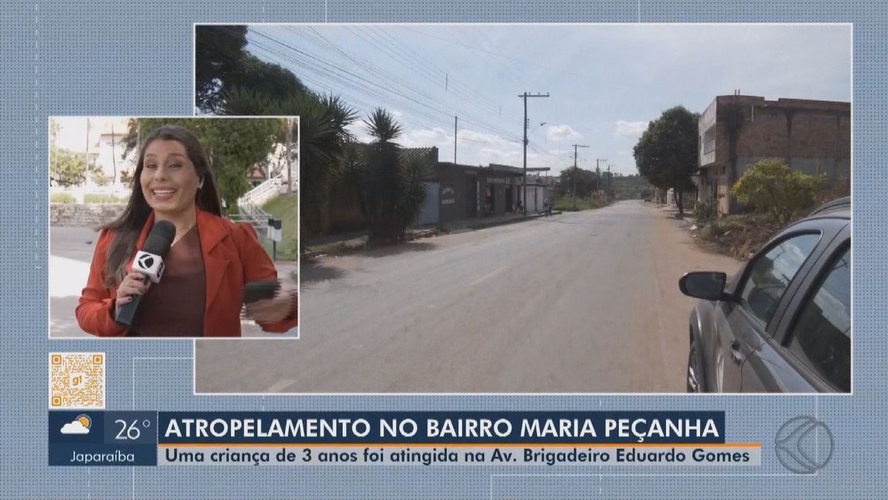 Criança de três anos é socorrida em estado grave após ser atropelada por moto em Divinópolis