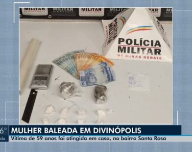 Criminosos invadem casa e atiram em mãe de ex-presidiário em Divinópolis