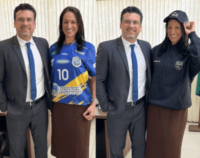 Durante agenda em Brasília, gestor Andrey Souza visita Ministério do Esporte e apresenta projetos da AEESB