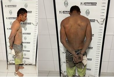 Durante prisão no Canivete, em Linhares, foragido luta com PMs e tenta agredi-los com barra de ferro