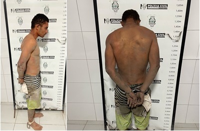 Durante prisão no Canivete, em Linhares, foragido luta com PMs e tenta agredi-los com barra de ferro