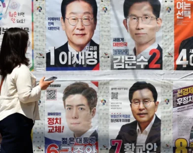 Eleição na Coreia do Sul entra na reta final com oposição como favorita