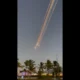 Explosão do Starship cria cenário de ‘chuva’ de meteoros; veja
