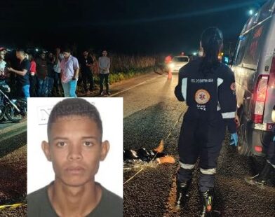 Fernando morre após cair da carroceria de caminhonete na rodovia Paulo Pereira Gomes, que liga a sede de Linhares ao Pontal do ipiranga