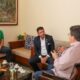 Governador recebe diretor institucional do 3º maior frigorífico do Brasil, que iniciou atividades no Acre