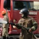 Incêndio de grandes proporções atinge fábrica de isolantes térmicos na zona sul de SP