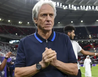 Jorge Jesus fica frustrado com escolha de Ancelotti para a Seleção