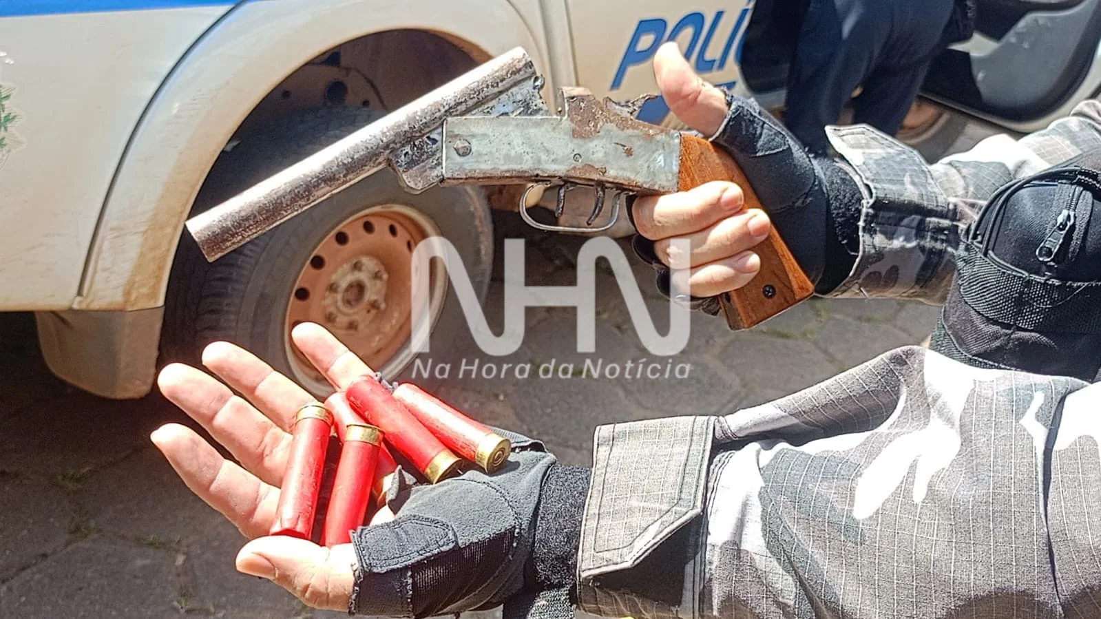 Jovem é Preso Após Trocar Tiros Com Rivais Que Queriam Matá-lo