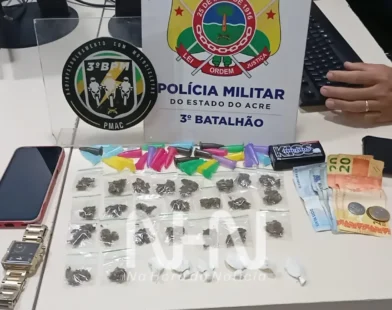 Menina De 14 Anos é Apreendida Por Tráfico De Drogas