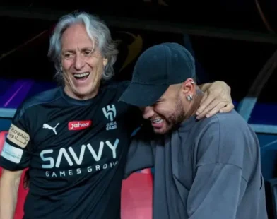 Neymar está travando contratação de Jorge Jesus, garante jornalista
