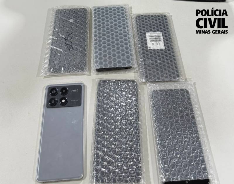 PCMG e PCGO recuperam celulares furtados, em outros estados, no Norte de Minas; dois foram presos