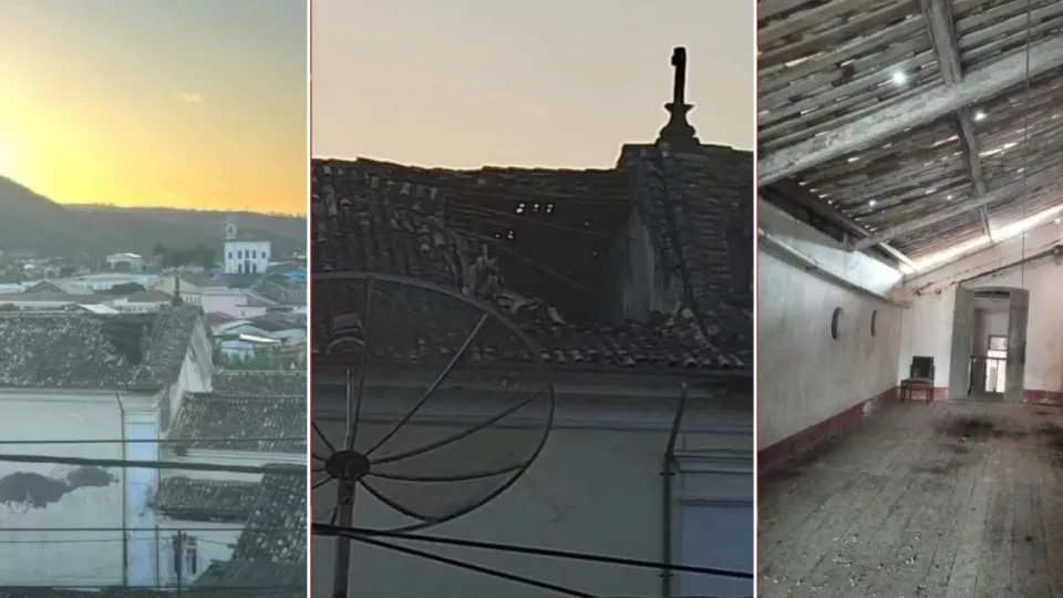 Parte de teto de igreja tombada pelo Iphan desaba na BA