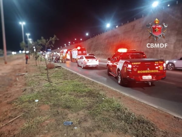 Perigo sob 2 rodas: a cada 4 dias, 1 motociclista morre no DF em 2025