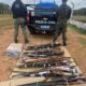 Polícia Civil entrega 168 armas ao Exército para destruição no Norte de Minas