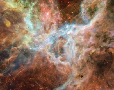 Telescópio Hubble captura imagem da Nebulosa da Tarântula na Grande Nuvem de Magalhães