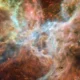 Telescópio Hubble captura imagem da Nebulosa da Tarântula na Grande Nuvem de Magalhães
