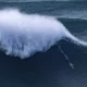 Tempestade dificulta dia de competição do Circuito Mundial de Surfe em Portugal