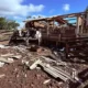 Tornado destrói pavilhão e danifica 285 casas no Rio Grande do Sul