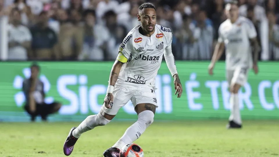 Uma contribuição para gol a cada 106min: os números de Neymar no Santos