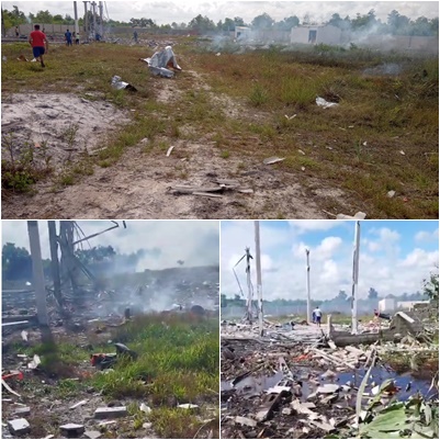 VÍDEO - Explosão em fábrica de explosivos deixa um morto e um ferido grave em São Mateus-ES