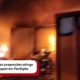 VÍDEO: Incêndio de grandes proporções atinge depósito de reciclagem em Perdigão | Centro-Oeste