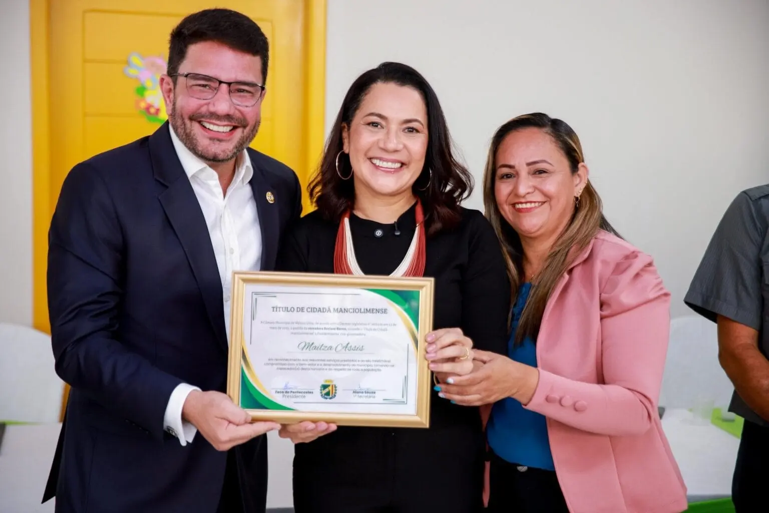 Vice-governadora Mailza recebe o título de cidadã manciolimense | ac24horas