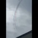 Vídeo mostra momento em que aviões da Força Aérea Francesa colidem