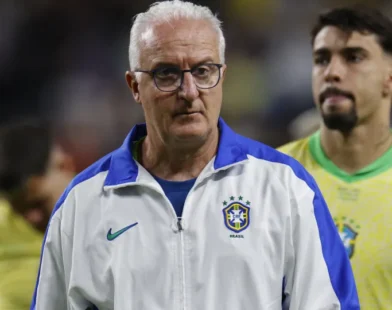 'Você está querendo tirar o Dorival', diz Ednaldo a repórter após reeleição