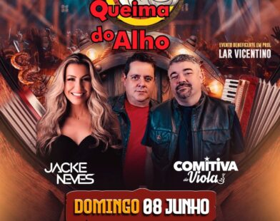 10ª Queima do Alho de Nova Serrana: música ao vivo, comida boa e muita diversão