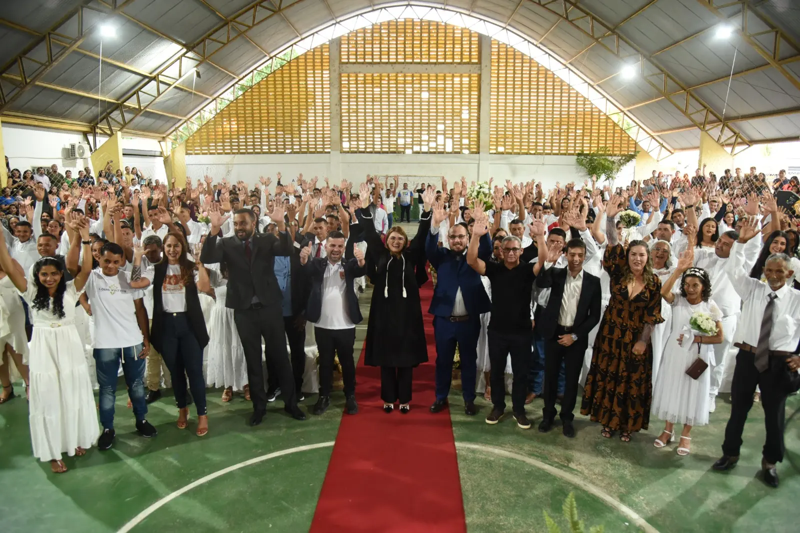 140 casais dizem “sim” em Casamento Coletivo em Tarauacá | ac24horas