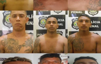 9 Membros Do Comando Vermelho Fogem Do Presídio