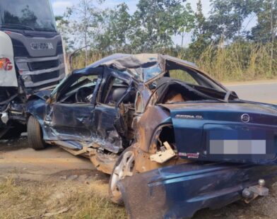 Acidentes em rodovias deixam dois mortos e quatro feridos em Pompéu e Córrego Danta